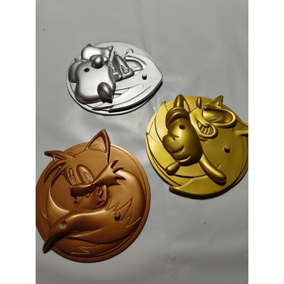 Lot of 3 Sonic The Hedgehog Bases - Picture 1 of 8
